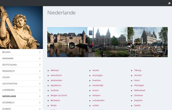 Städte und Landschaften in den Niederlanden