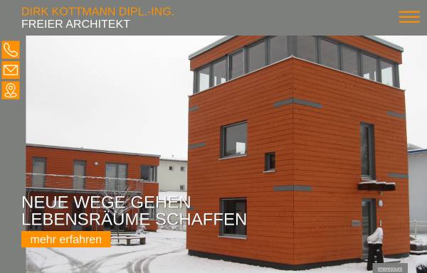 Vorschau von www.architekt-kottmann.de, Kottmann, Dirk