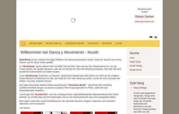 Vorschau von www.danzaymovimiento.com, Danza y Movimiento GmbH