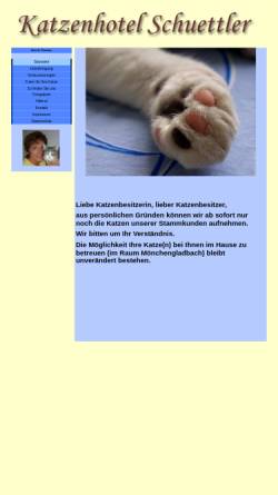 Vorschau der mobilen Webseite daskatzenhotel.de, Das Katzenhotel - Mönchengladbach