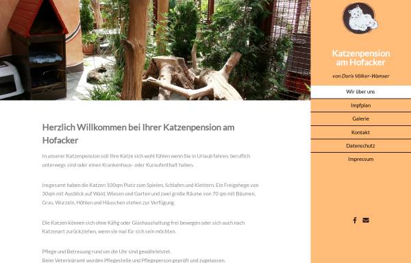 Vorschau von katzen-pension.com, Katzenpension am Hofacker