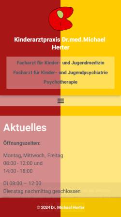 Vorschau der mobilen Webseite dr-michael-herter.de, Entrümpelungsdienst Stuttgart, Clemens Herter