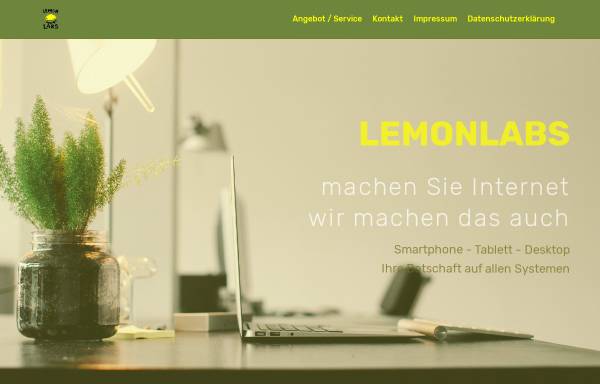 Vorschau von www.lemonlabs.de, Lemonlabs