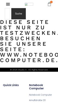 Vorschau der mobilen Webseite nb-computer.de, Norbert Brand Computervertriebs GmbH