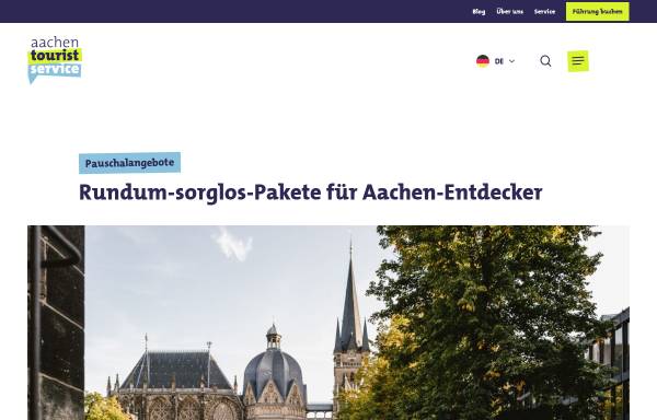 Vorschau von www.aachen-pauschalen.de, Aachen Pauschal-Angebote