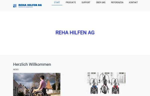Vorschau von www.reha-hilfen.ch, Reha Hilfen AG