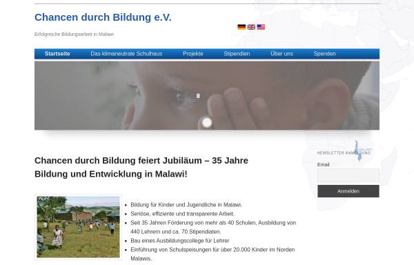 Vorschau von www.chancendurchbildung.de, Chancen durch Bildung e.V.
