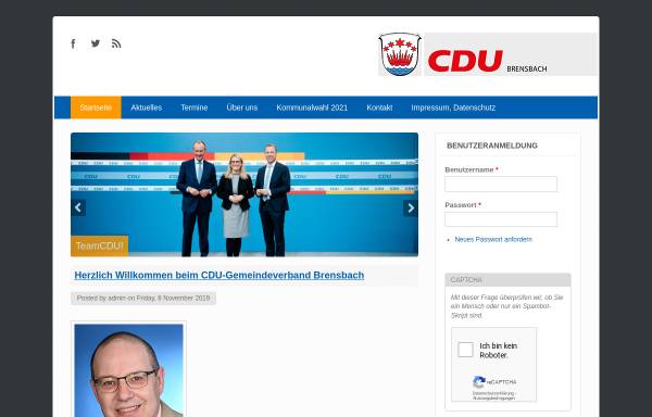 Vorschau von www.cdubrensbach.de, SPD Brensbach