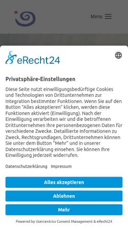 Vorschau der mobilen Webseite www.praxisruehle.de, Gemeinschaftspraxis Hedda und Wolfgang Rühle (HPG)