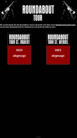 Vorschau der mobilen Webseite www.roundabouttour.de, Roundabout Tour Kockler GmbH