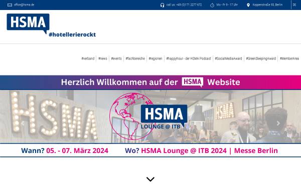 Vorschau von www.hsma.de, HSMA Deutschland e.V.