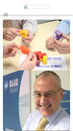 Vorschau der mobilen Webseite www.bluemoon-cmc.de, Blue Moon Change Management Consultants GmbH