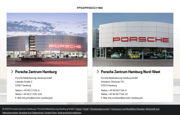 Vorschau von www.porsche-in-hamburg.de, Büro für Organisationsentwicklung - Peter Prosche