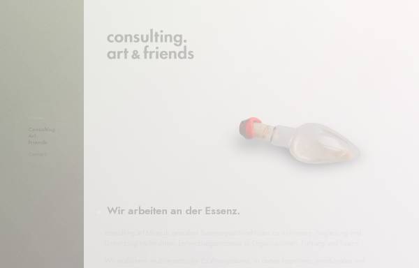 Vorschau von consultingartandfriends.com, Consulting.art and friends - Bernhard Vierling