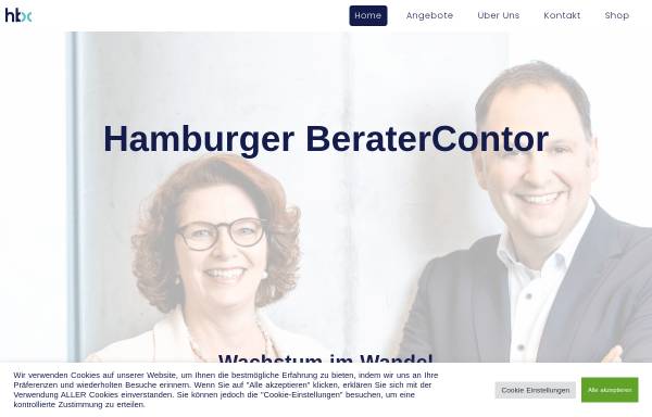 Vorschau von www.hbcontor.de, HBC Hamburger BeraterContor GmbH
