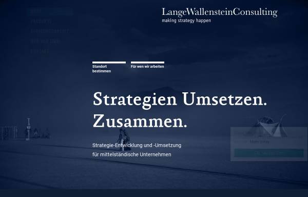 Vorschau von www.langewallenstein.com, Lange Wallenstein Consulting