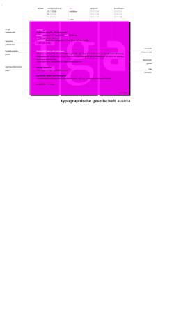 Vorschau der mobilen Webseite typographischegesellschaft.at, Typographische Gesellschaft Austria (TGA)