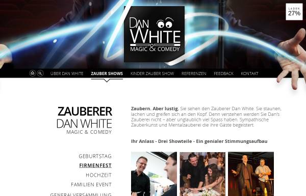 Vorschau von www.danwhite.ch, Dan White
