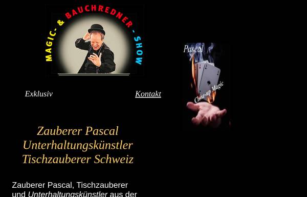 Vorschau von www.pascalshow.ch, Pascal
