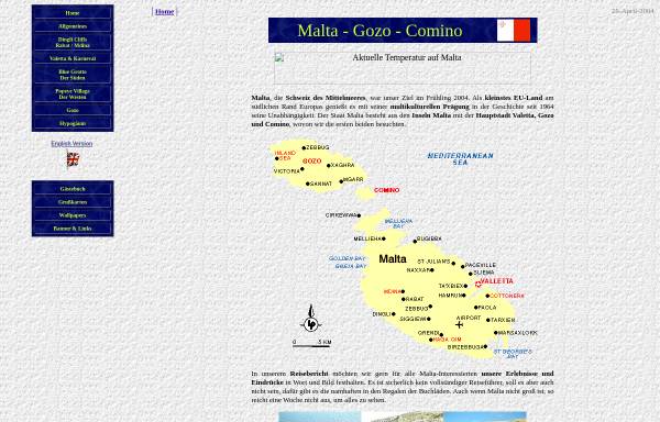 Vorschau von www.ronny-pannasch.de, Malta - die Schweiz des Mittelmeeres [Ronny Pannasch]