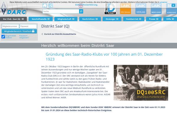 DARC Deutscher Amateur Radio Club e.V. Distrikt Saar