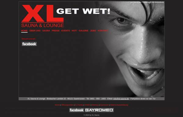 Vorschau von www.xl-sauna.de, XL Sauna und Lounge GmbH
