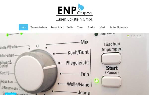Vorschau von www.enp-wasseraufbereitung.de, ENP- Eugen Eckstein e.K.