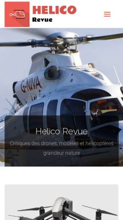 Vorschau der mobilen Webseite www.helico-revue.ch, Helico Revue