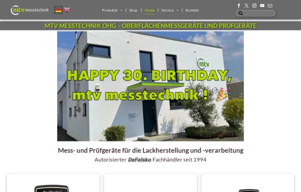 Vorschau von www.mtv-messtechnik.de, MTV Messtechnik oHG