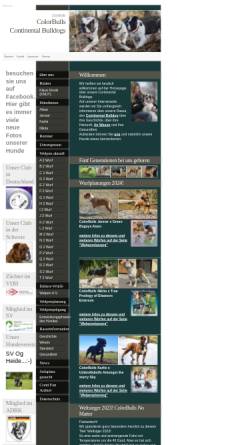 Vorschau der mobilen Webseite www.olde-english-bulldoggen.de, Eiderbulls