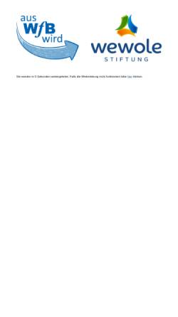 Vorschau der mobilen Webseite www.wfb-herne.de, Werkstätten für Behinderte - Herne