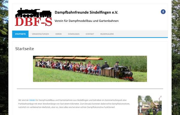 Vorschau von dbf-s.de, Dampfbahnfreunde Sindelfingen e.V.