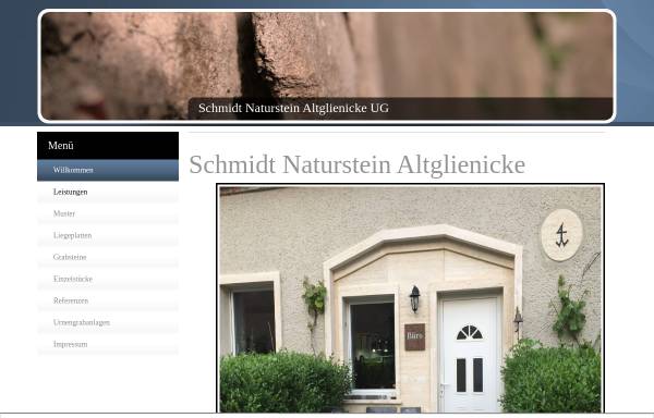 Vorschau von natursteinberlin.npage.de, Naturstein Altglienicke - Ralf Schmidt