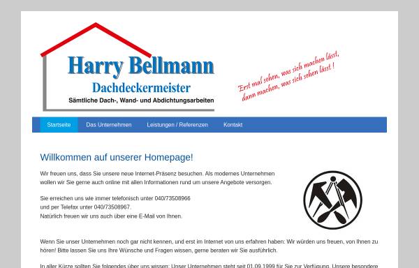 Vorschau von www.dachdeckerei-bellmann.de, Dachdeckerei Bellmann