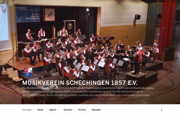 Vorschau von www.mvschechingen.de, Musikverein Schechingen e.V.