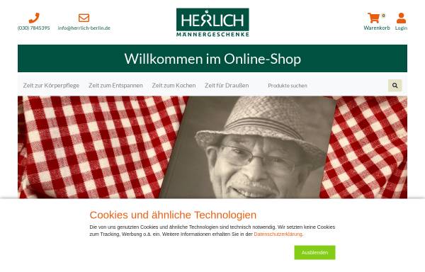 Vorschau von www.herrlich-online.de, Herrlich - Natur aus aller Welt