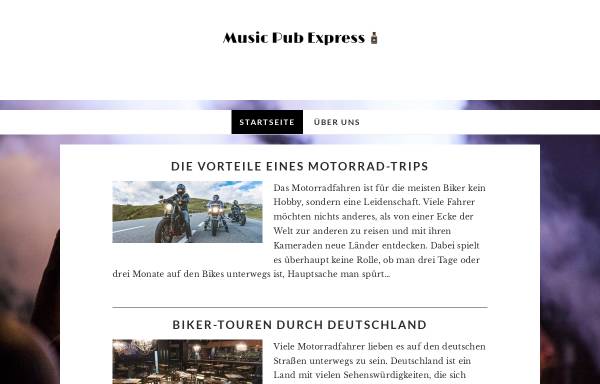 Vorschau von www.musicpubexpress.de, Music Pub Express