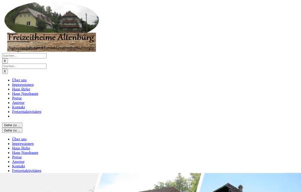 Vorschau von www.freizeitheim-altenburg.de, Freizeitheim Altenburg