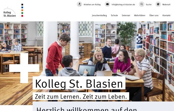 Vorschau von www.kolleg-st-blasien.de, Kolleg St. Blasien