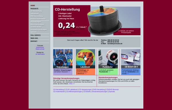 Vorschau von www.visuals.de, Visuals Produktionsmanagement