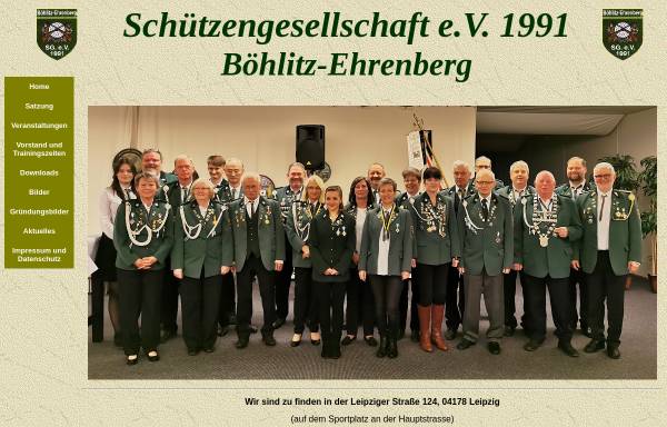 Vorschau von www.schuetzengesellschaft-boehlitz-ehrenberg.de, Schützengesellschaft Böhlitz-Ehrenberg e.V. 1991