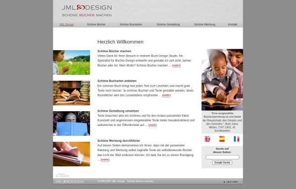 Vorschau von www.jml-design.de, JML Design, Inh. Johannes Lütz