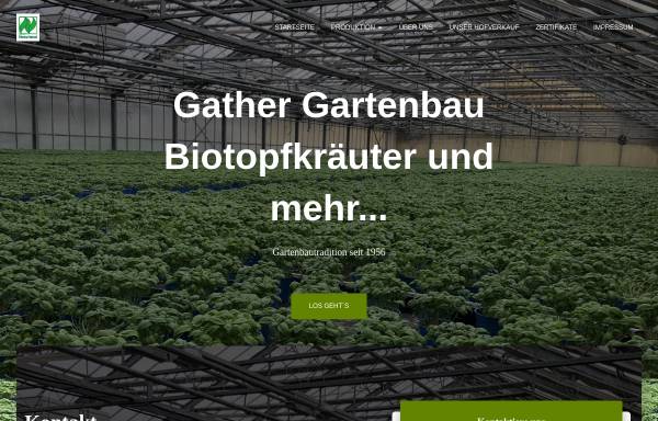 Vorschau von www.gather-gartenbau.de, Gather & Sohn GbR