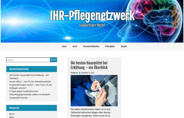 Vorschau von www.ihr-pflegenetzwerk.de, Ihr Pflegenetzwerk