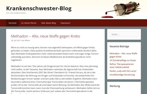 Vorschau von www.krankenschwester-blog.de, Krankenschwester-Blog