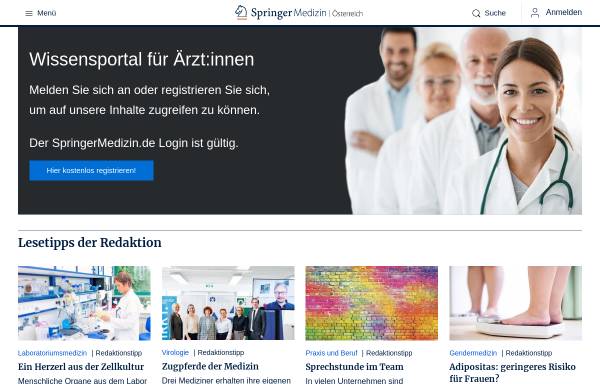 Vorschau von www.aerztewoche.at, Ärztewoche (Österreich)