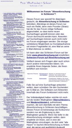Vorschau der mobilen Webseite www.olawsky.de, Forum 