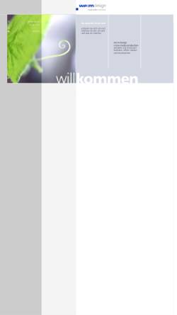 Vorschau der mobilen Webseite www.wem-design.ch, Markus Wolfisberg