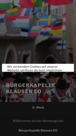 Bürgerkapelle Klausen