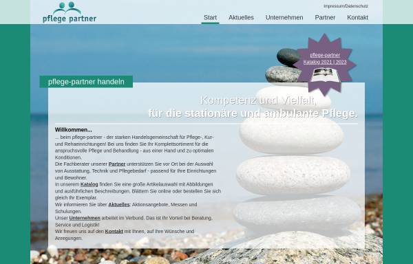 Vorschau von www.pflege-partner.de, Pflege-Partner - Das Portal im Internet